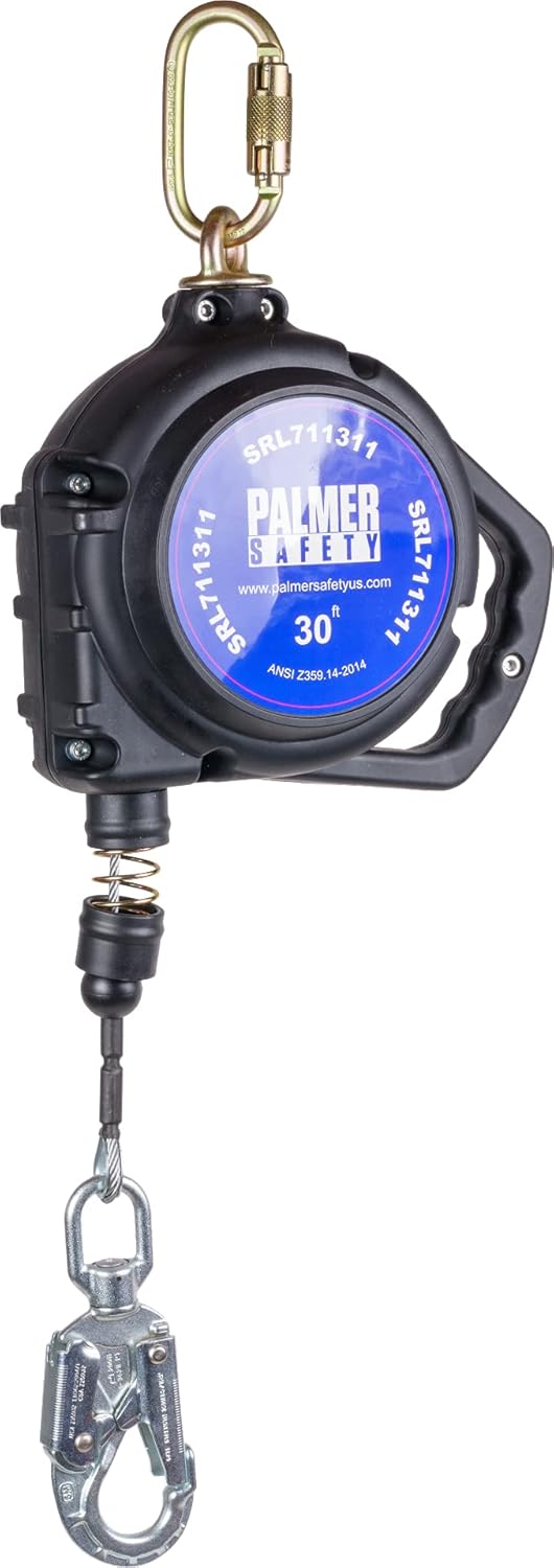 Self Retracting Lifeline with Galvanized Cable and Steel Snap Hook P826432