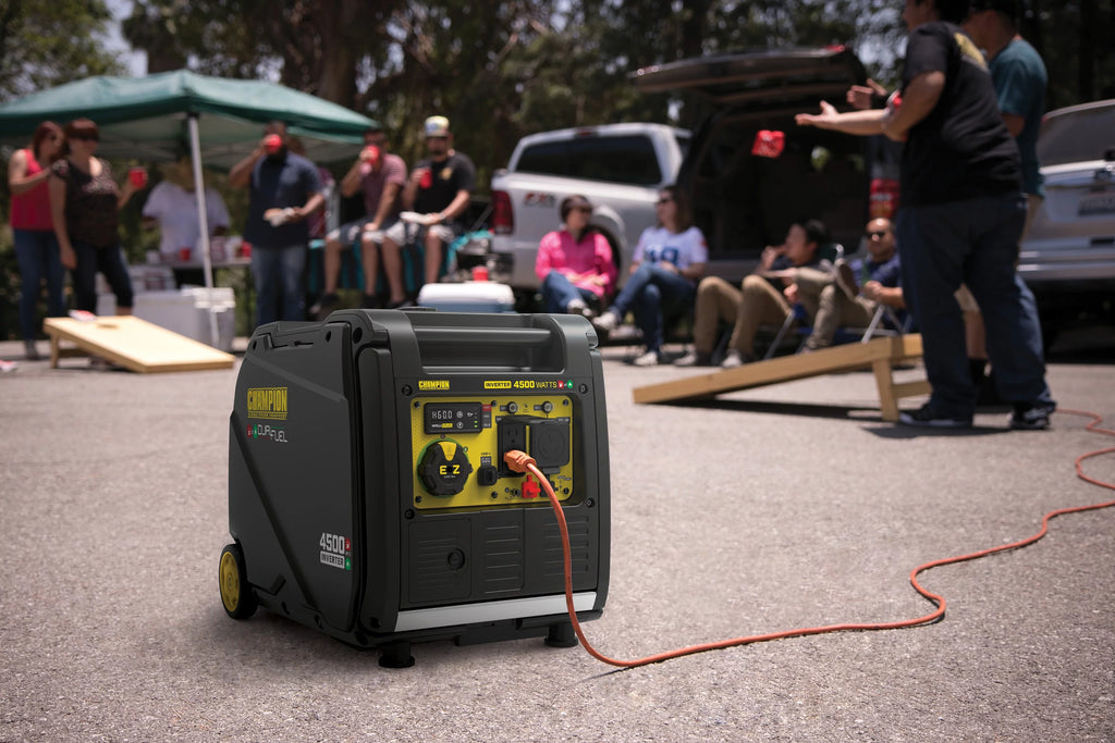4500-Watt Portable Dual Fuel Inverter Generator D23483