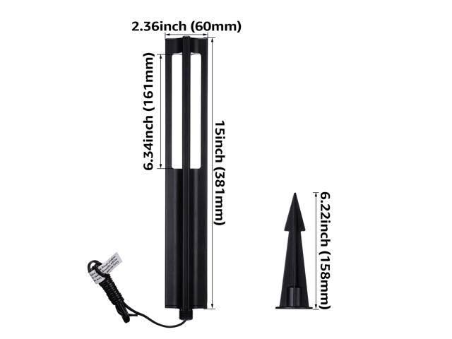 3W LED Pathway Light with Aluminum Housing, 3000K Warm White O928