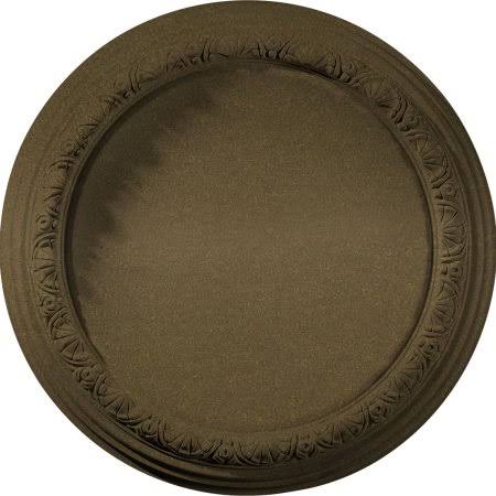 19 1/2x22OD x 1 3/4x22P Green Gold Ceiling Medallion H28614