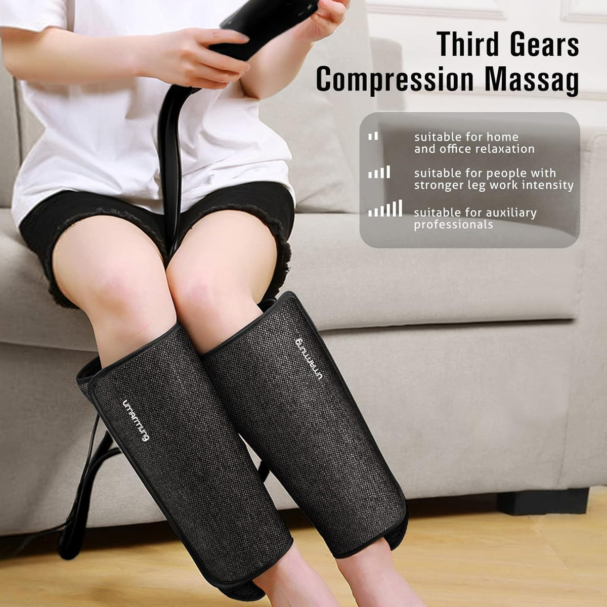 Air Compression Calf Massager with Heat D639070