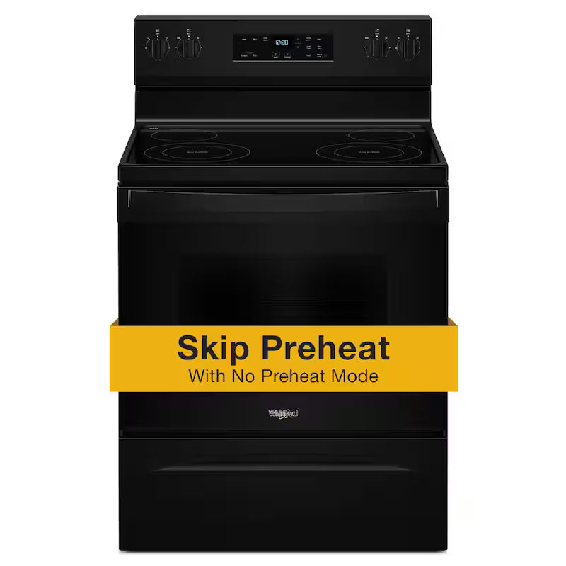 4 Element Freestanding Electric Range in Black L3724