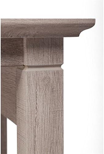Washed Gray 5 Shelf Bookcase X994319