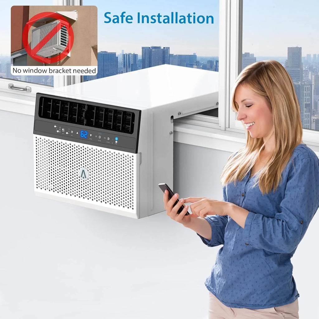 8000 BTU Window Air Conditioner with Remote Control Q522