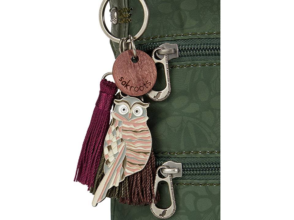 Olive Eco-Twill Crossbody Bag C7467