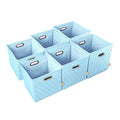 Blue Storage Cube Bins with Air Freshener T252