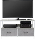 Gray Fabric Bin Dresser TV Stand H932709