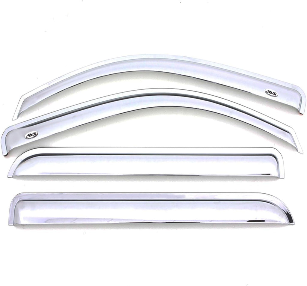 Smoke In-Channel Side Window Deflector 4 pc Set Y309462