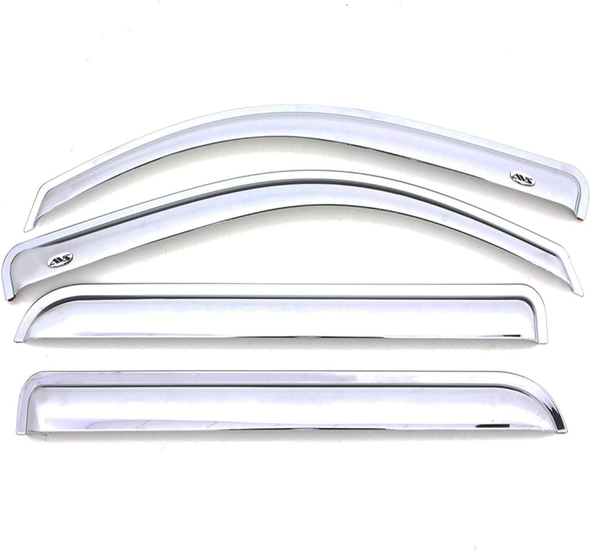 Smoke In-Channel Side Window Deflector 4 pc Set Y309462