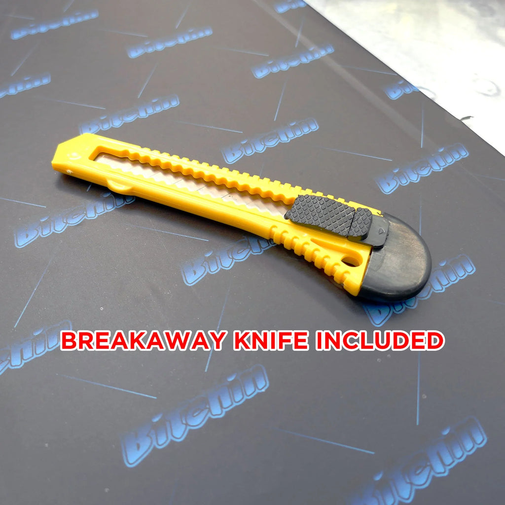 Snowboard Wrap Graphic Sticker Skin Cover with Breakaway Knife N736