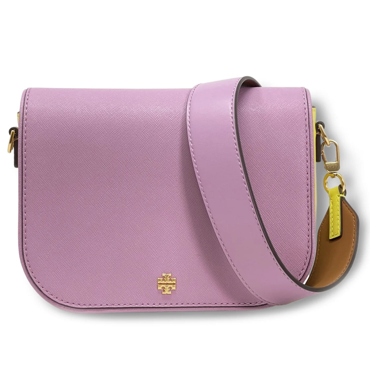 Color-Block Leather Crossbody Bag M428249
