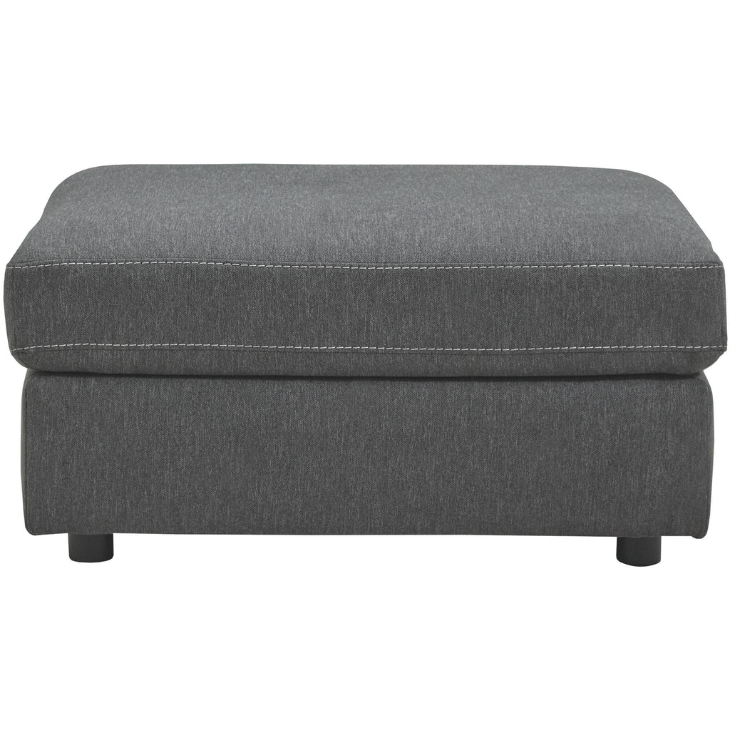 Charcoal Oversized Accent Ottoman Y56380