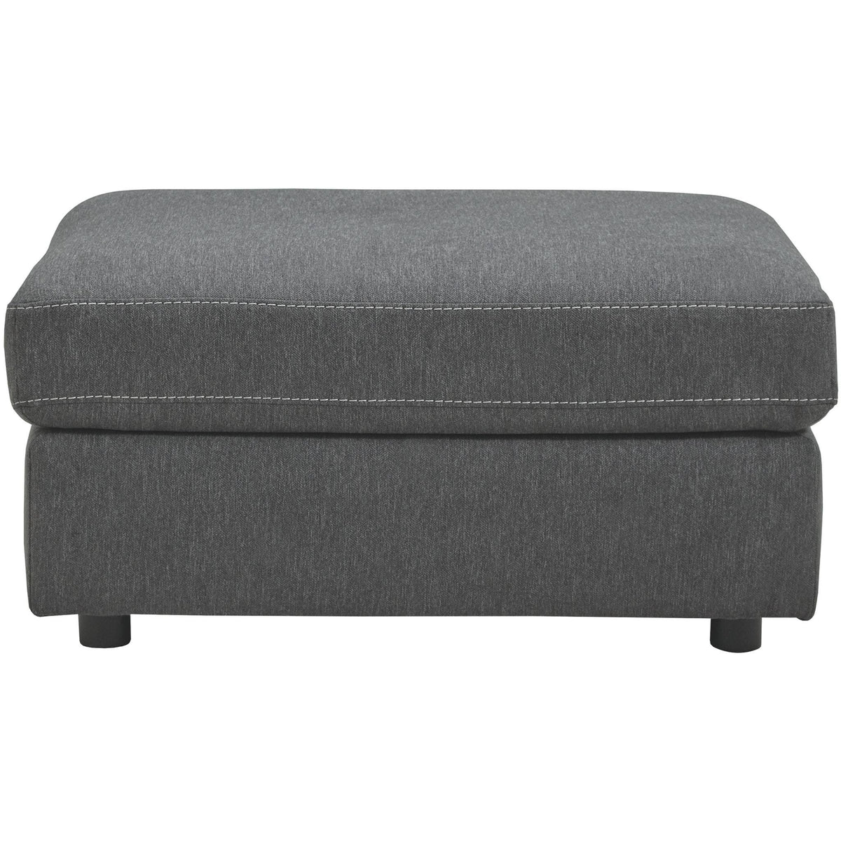 Charcoal Oversized Accent Ottoman Y56380