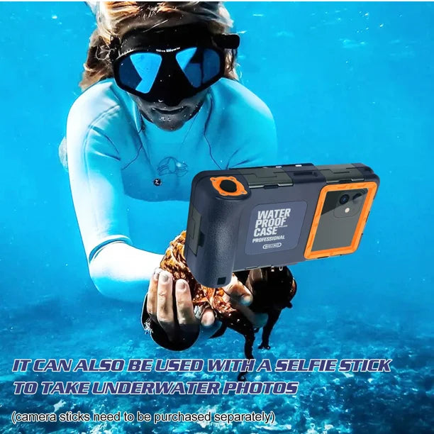 Waterproof Protective Case for Phones Up to 6.9 Inch H744