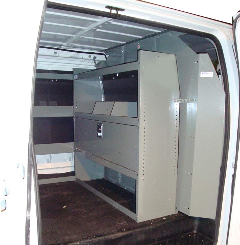 Van Shelving Storage Unit with Door Kit C378511