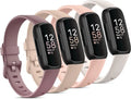 Compatible with Fitbit Inspire 3 Bands 4 Pack Small Soft Silicone Straps V342