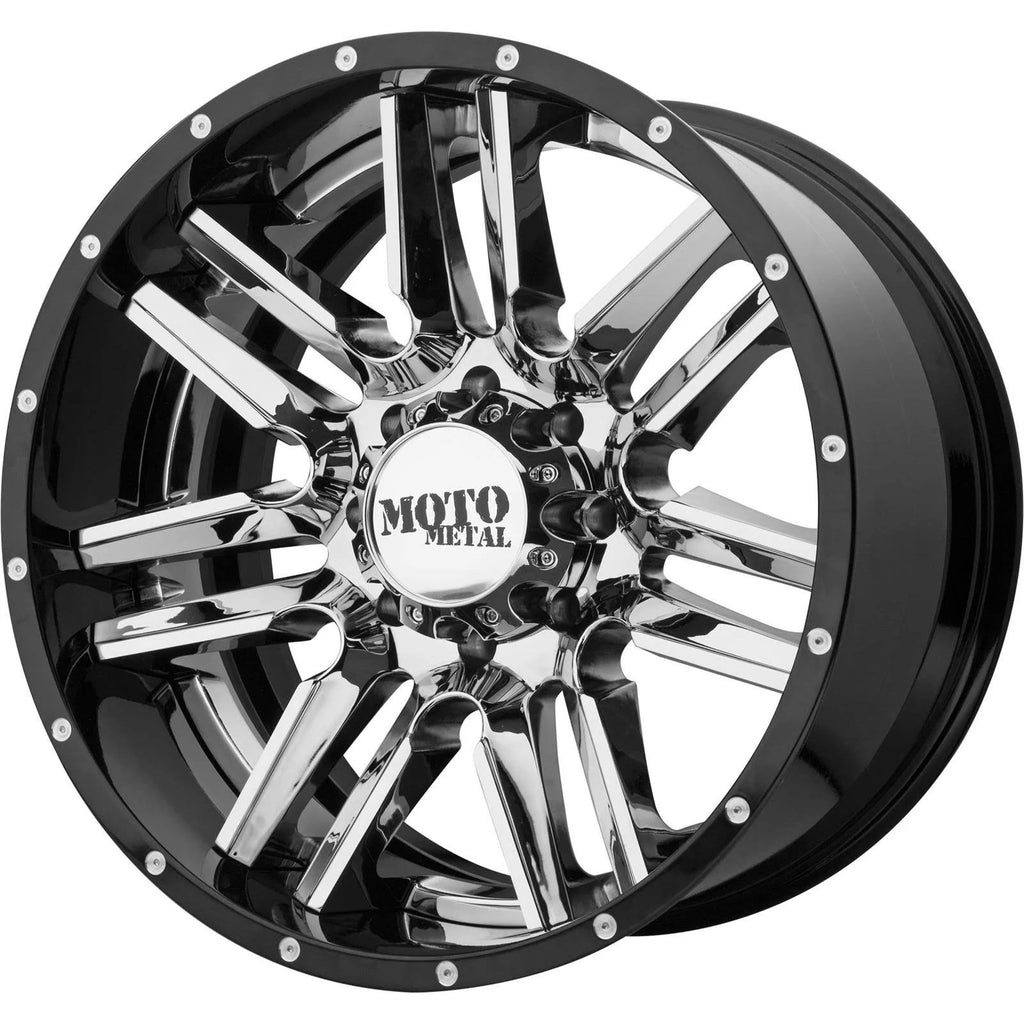 Chrome/Black 20x12 Wheel Rim Y312036