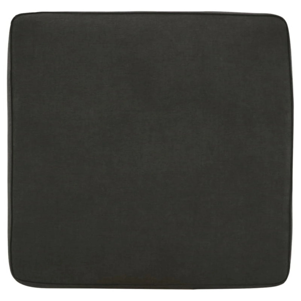 Gray & Black Fabric Oversized Accent Ottoman O188825