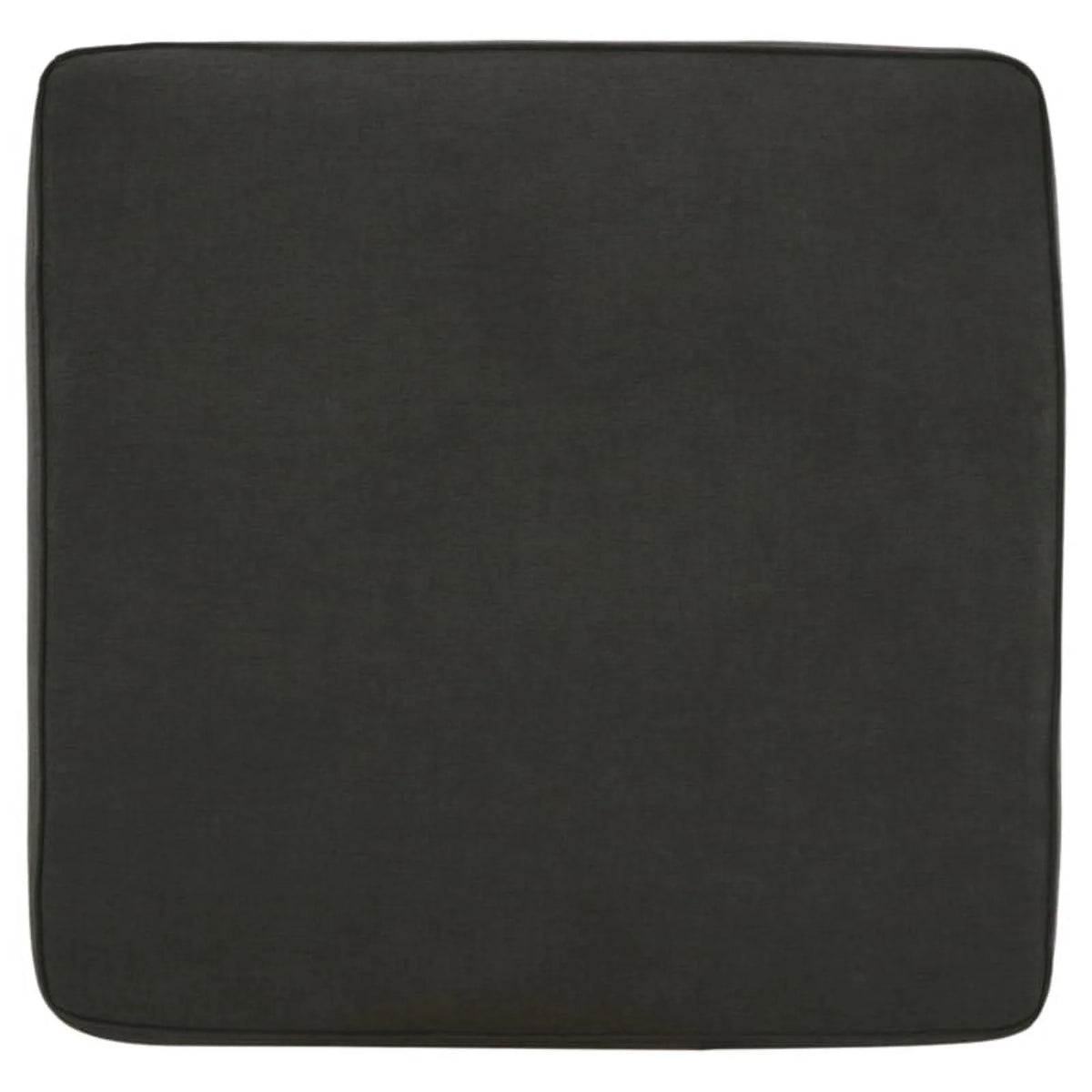 Gray & Black Fabric Oversized Accent Ottoman O188825