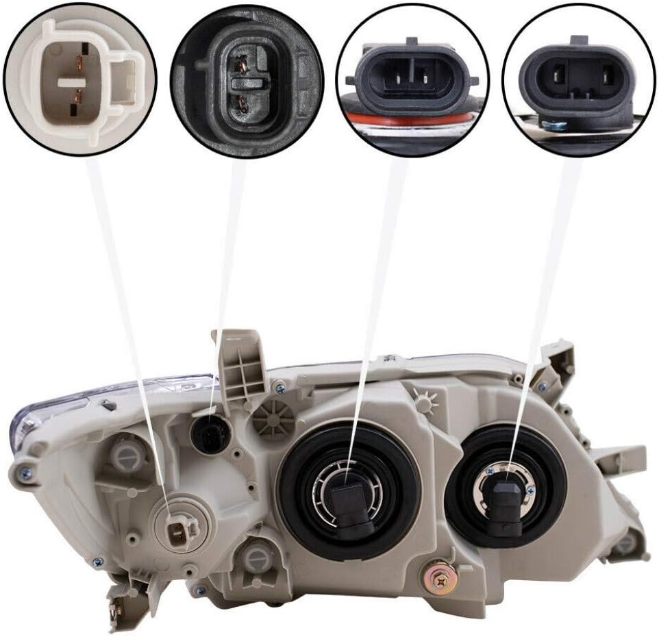 Pair Head Lights for Toyota Camry S526