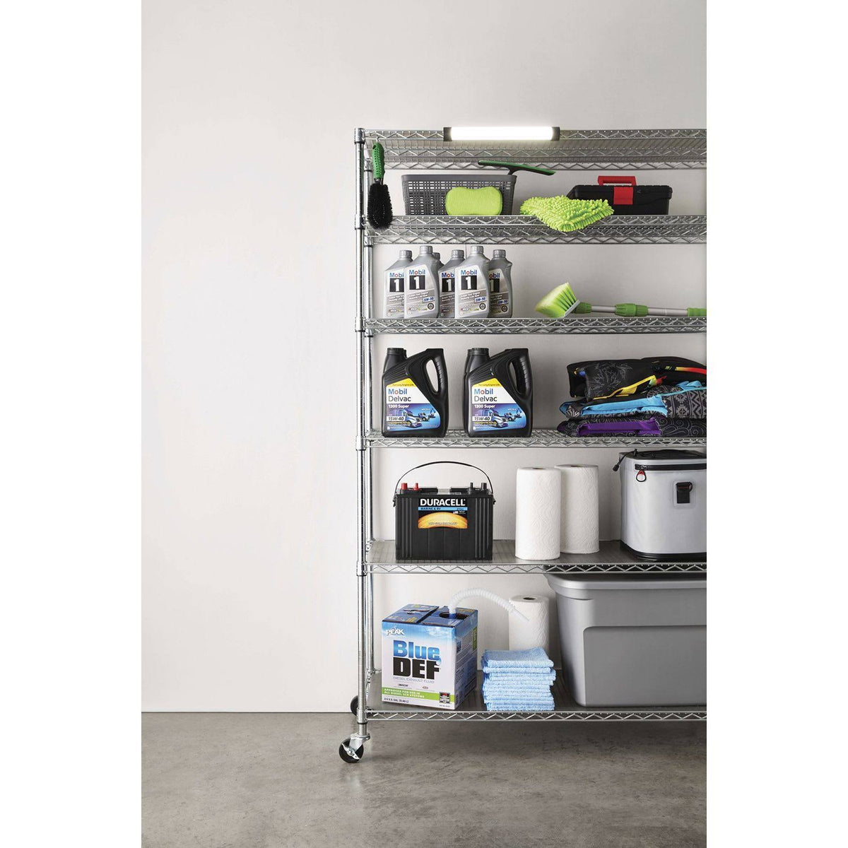 6-Level Commercial Storage Shelving, Grey L757