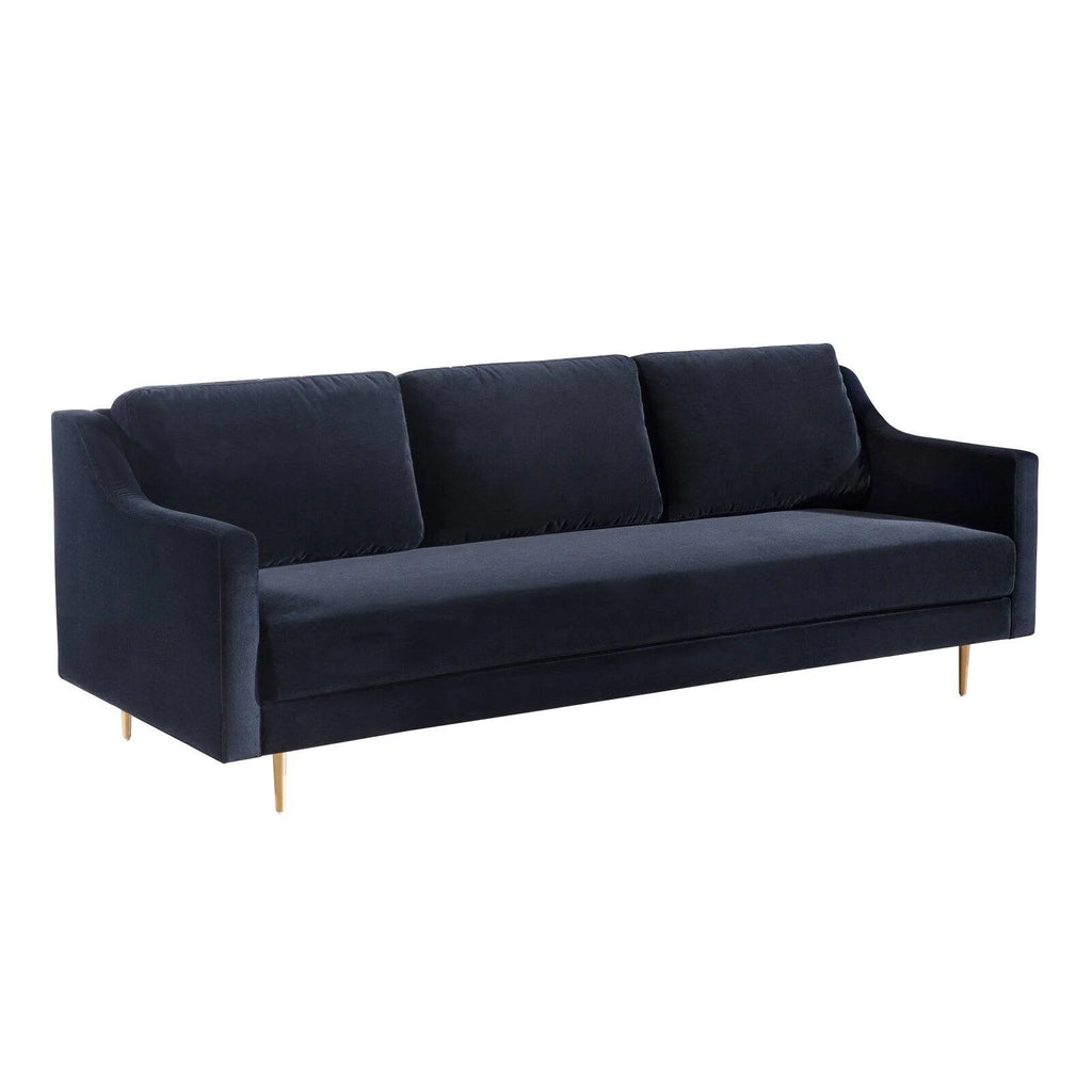 Grey Milan Velvet Sofa M748