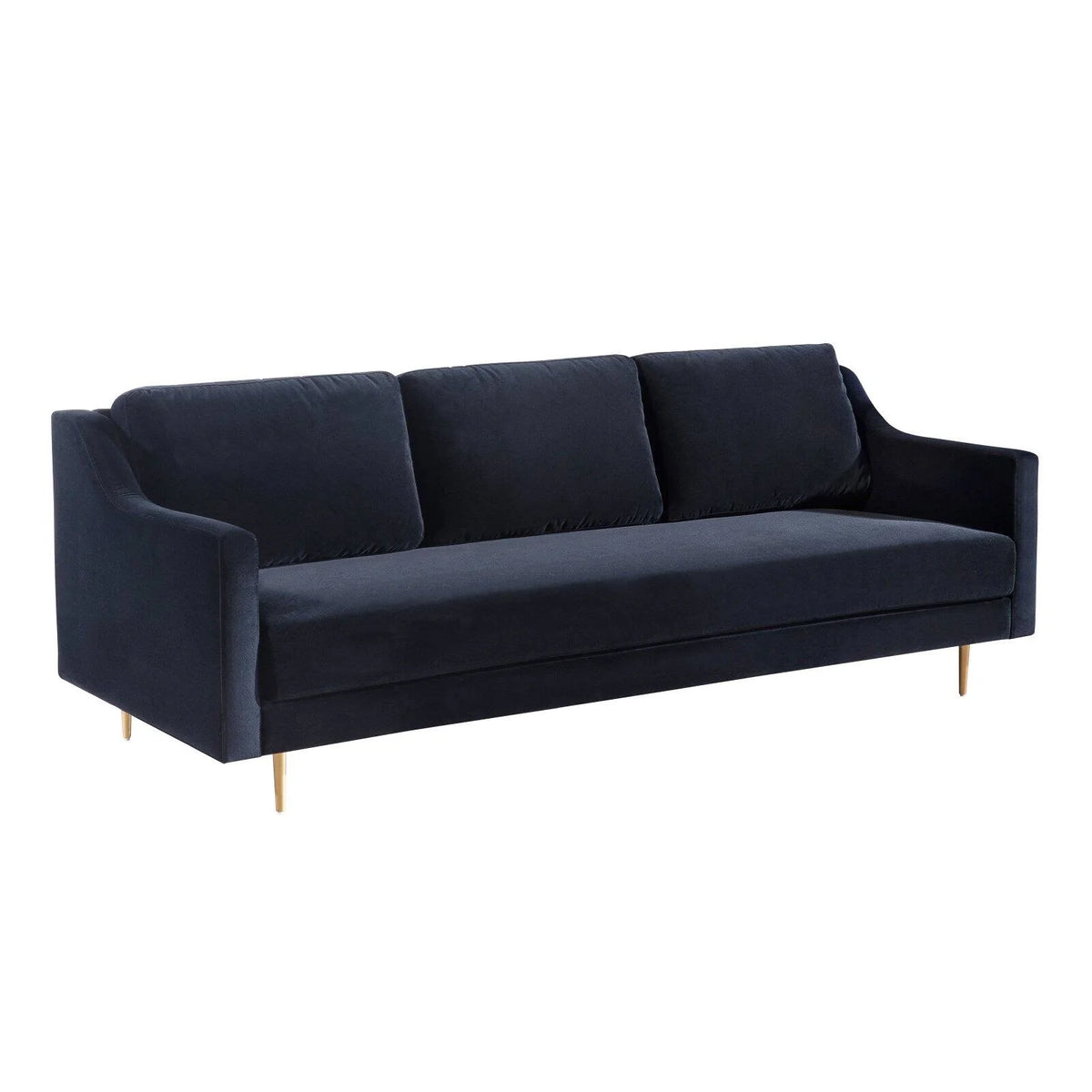 Grey Milan Velvet Sofa M748