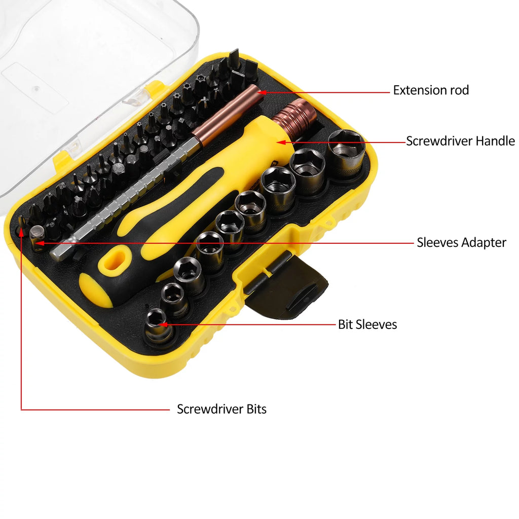 Socket Wrench Screwdriver Set O644022