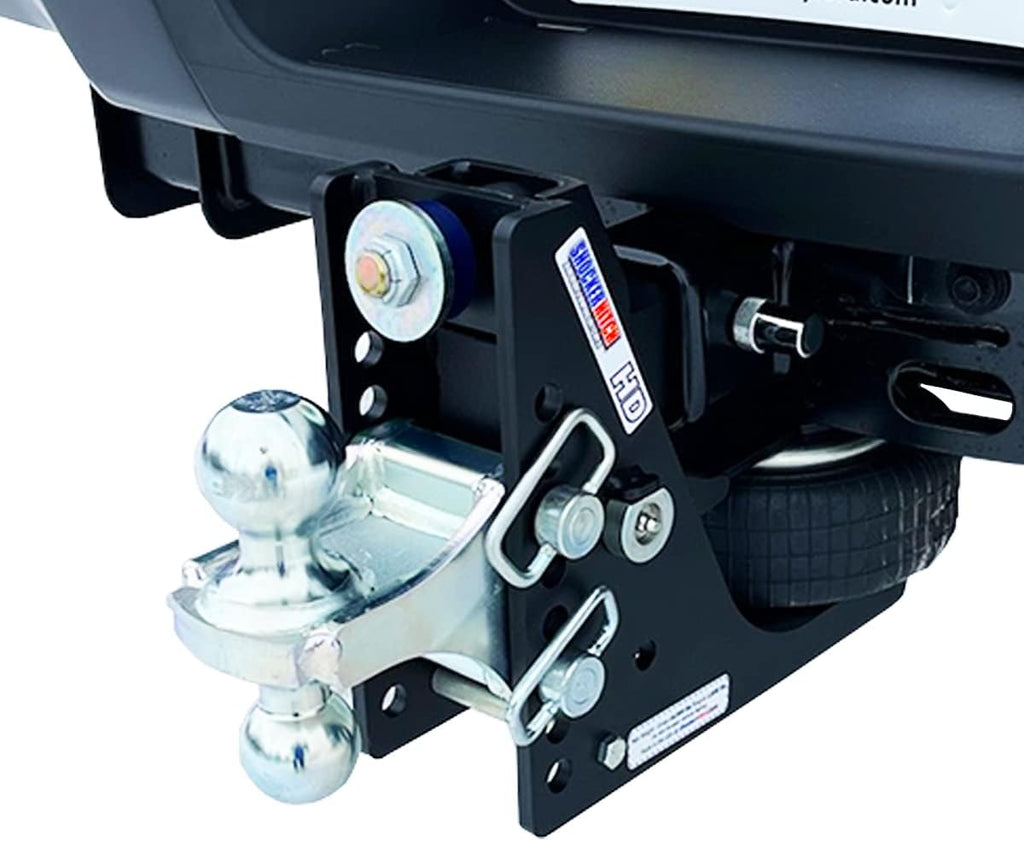 Black Air Hitch with Combo Ball, Fits 3" Hitch P127
