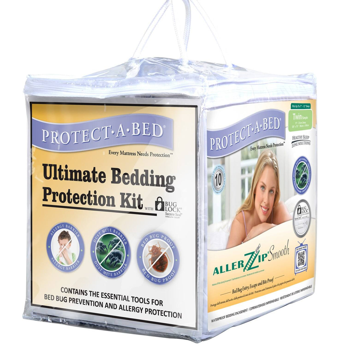 Full Allergy/Bed Bug Protection Kit F390