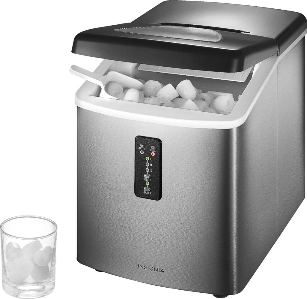 Portable Ice Maker, Stainless Steel U435053